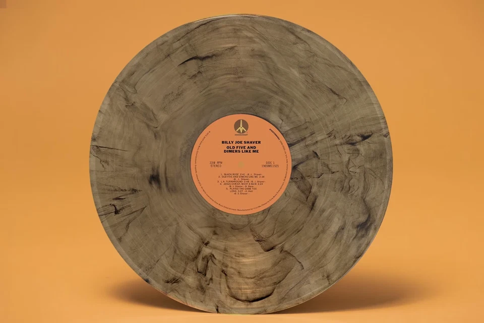 BILLY JOE SHAVER OLD FIVE AND DIMERS LIKE ME VINYL NEW! LIMITED BROWN MARBLE LP! - Image 3 of 3