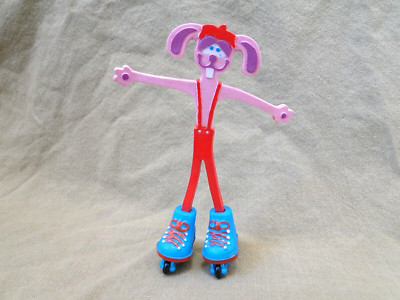 Vintage 1990's Dudley's Easter Pals: Rolling Bunny Bladers Figure