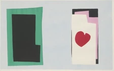 Henri Matisse - Jazz Portfolio, Le Coeur, 1983 MOMA Special Edition Reproduction