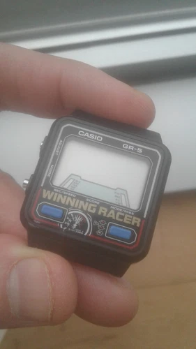 Casio GR-5 MODULE 687 WINNING RACER GAME WATCH UHR COLLECTORS JAPAN T MONTRE
