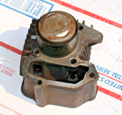 1980-87 YAMAHA BADGER  YFM80 OEM CYLINDER BARREL W/PISTON USED /VIN# 55X-169175