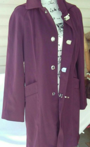 Woman's London Fog Plumb Size Medium