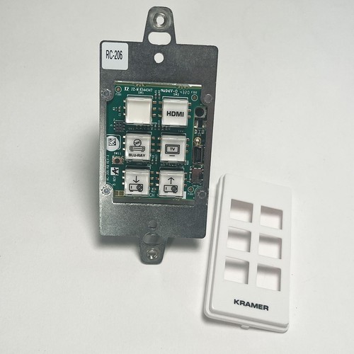 Kramer RC-206 6-Button Control Keypad Used - 第 2/4 張圖片
