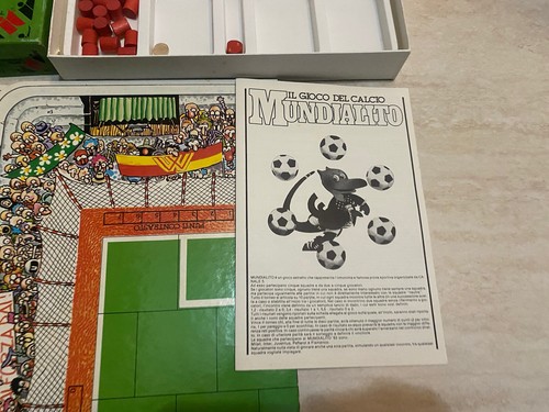 Rarissimo gioco da tavolo Mundialito Canale 5 International Team 1982 completo - Picture 6 of 6