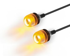 Indicatori LED Moto Micro Mini Segnali di Giro Frecce Progetto Cafe Racer