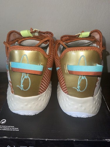 Nike PG 4 GE Basketball Camo (CZ6203-200) Men’s Sz 17 - Picture 4 of 6