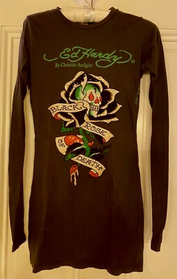 ed hardy rose shirt