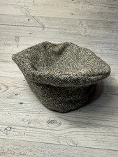 Vintage Capo wool blend womens gray hat size 59cm