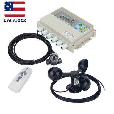 Dual Axis Solar Tracker Controller Automatic Solar Tracking w/ Remote Control