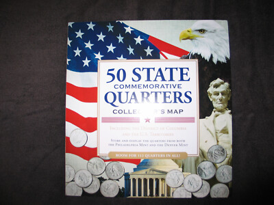 STATE SERIES QUARTERS(ブック) State Series Quarters Album Bundle, Set of 50 Uncirculated Denver