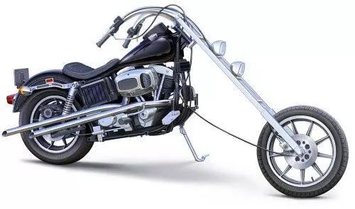 SP sale Rare kit 1 12 Aoshima Bike series No.88 Thunder Chopper from JP a011