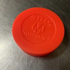 Mylec Floor Hockey Puck - Orange (NEW)