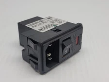 Corcom PSOSOSBXO Power Entry Module 10A/40C 120/250V 50-60Hz