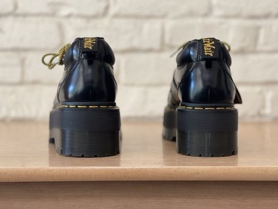 Dr. Martens 5i Quad Max BLACK　UK4 厚底 Dr Martens 5I Quad Max Womens Size 10 Platform Derby Oxford Shoes