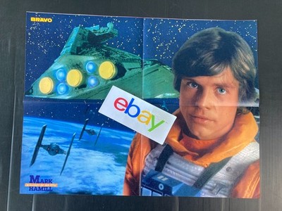 STAR WARS III + NINO DE ANGELO XL POSTER aus BRAVO von 1984 in 52x40cm
