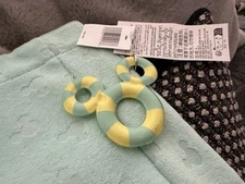 Disney Tote Beach Bag With Zipper Mickey Pattern NWT