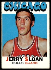 1971-72 Topps Jerry Sloan Chicago Bulls #87