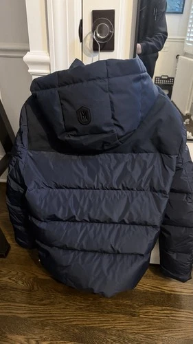 Blue Mackage Men’s Coat Size Medium. Pre Owned Good Condition. Ships Next Day. image 2