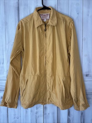 Vtg McGREGOR Drizzler Jacket Men's Size 44 XT Extra Long Golden Yellow USA