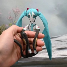 Hatsune Miku Plush Toy 28cm Soft Stuffed Doll Poseable Figure Cute Gift Anime