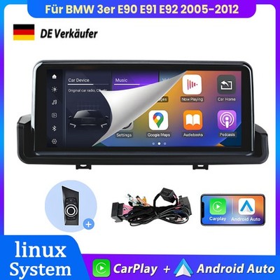Für BMW 3er E90 E91 E92 2005-2012 ohne System Carplay Autoradio GPS NAVI Linux
