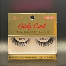 [4 PAIRS] MISS LASHES Girly Curl Voluminous Mult-Layere Eyelash Extension - GC05