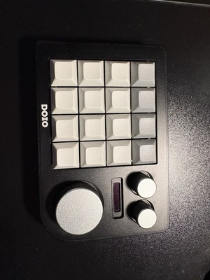 DOIO KB16-01 Mechanical Keyboard 16-Key Keyboard Three-Knob