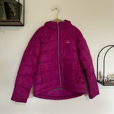 Lands End Purple/Pink Down Puffer Jacket Size Kids Small/8