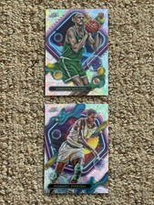 2023-24 Topps Cosmic Chrome Celtics Nucleus Refractor Lot (2) Walsh RC & Parish