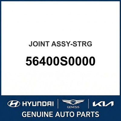 2019-2022 Hyundai Veloster N Joint Assembly - Strg OEM Neu 56400S0000