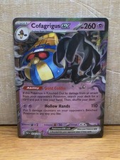 Cofagrigus EX 76/182 Paradox Rift Double Rare Holo Pokémon Card TCG