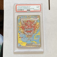 2025 Pokemon Prismatic Evolutions Hearthflame Mask Ogerpon ex 148 SIR MINT PSA 9 on eBay
