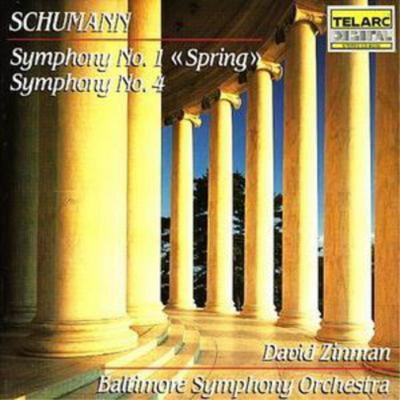 Robert Schumann Symphonies Nos. 1 and 4 (Zinman, Baltimore So) (CD) Album