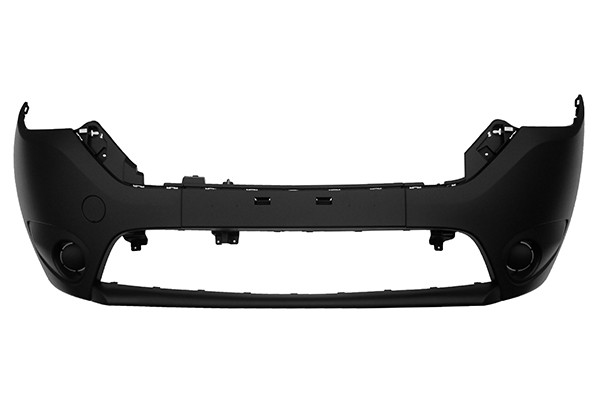 Paraurti Vorne 100.21101 Poliplast FüR Dacia Schwarz Mit VerstäRkung-image