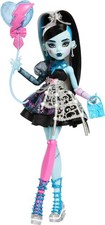 Scary Sweet Birthday Doll, Frankie Stein in Black Party Dress with Themed Access