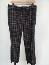 Tommy Hilfiger Sutton Bootleg Plaid Preppy Academia Pants Size 12