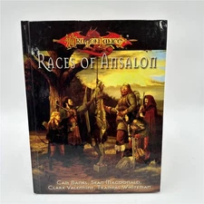 2007 Dragonlance Races of Ansalon Hardcover WOTC Margaret Weis Productions d20