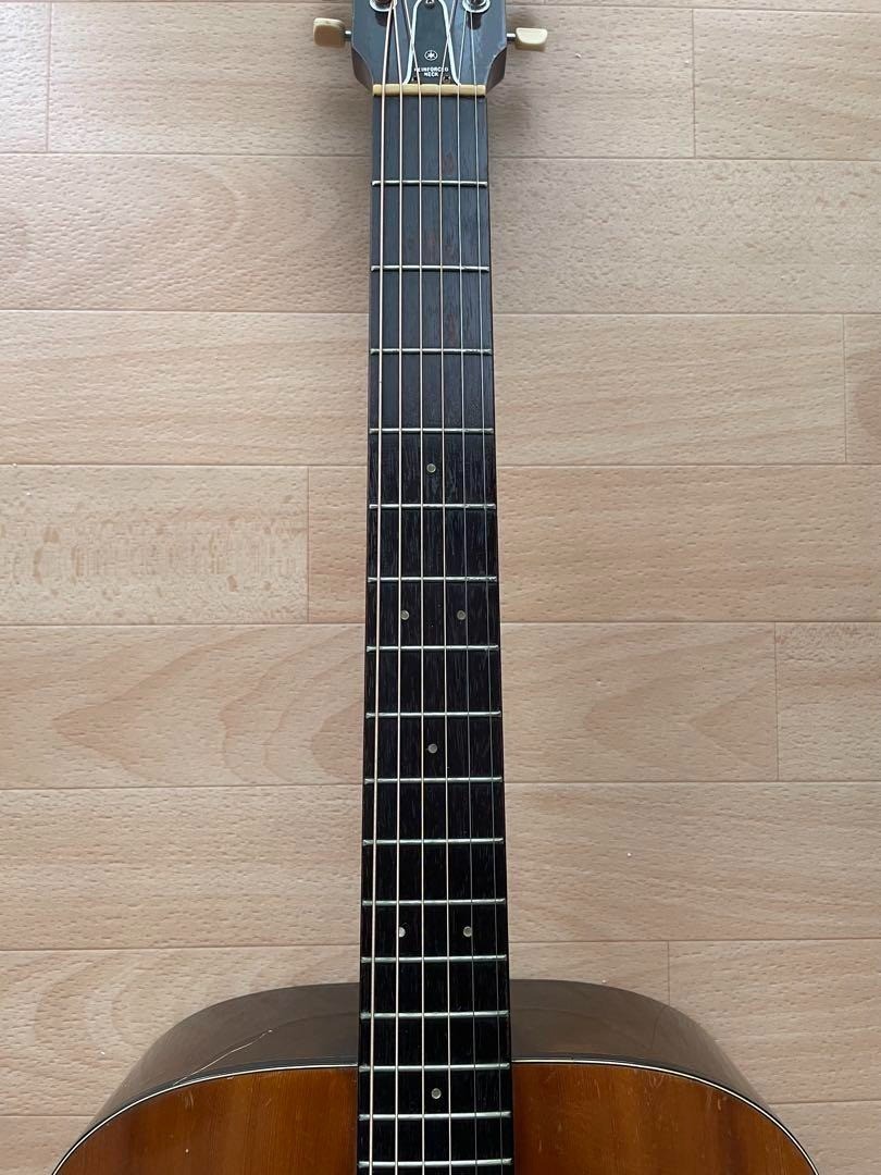 Rare 1968 Yamaha FG-110 Red Label Acoustic Guitar Amber-Brown w