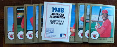 1988 ProCards Louisville Redbirds  - You Pick 1 - Minor League AAA STL Cardinals