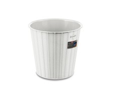 Basket Paper Elegance CMS 28 Effect Rattan White Stefanplast