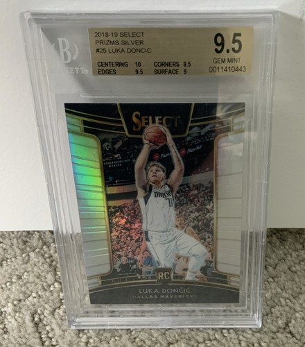 Luka Doncic [Silver Prizm] #25 2018 Panini Select card