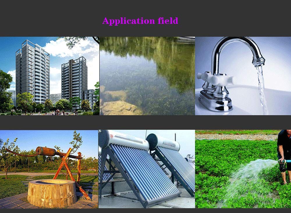 2Inch Stainless Steel Screw Well Pump 220V/60Hz Deep Well Pump 0.5Hp 164ft Wa...