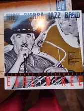 High Sierra Jazz Band Earl McKee Vinyl Record LP Command Performance SIGNED