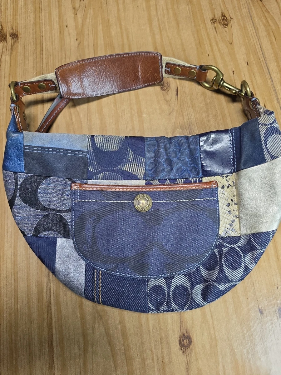 Coach Patchwork Denim Bags & Handbags for Women for sale | eBay