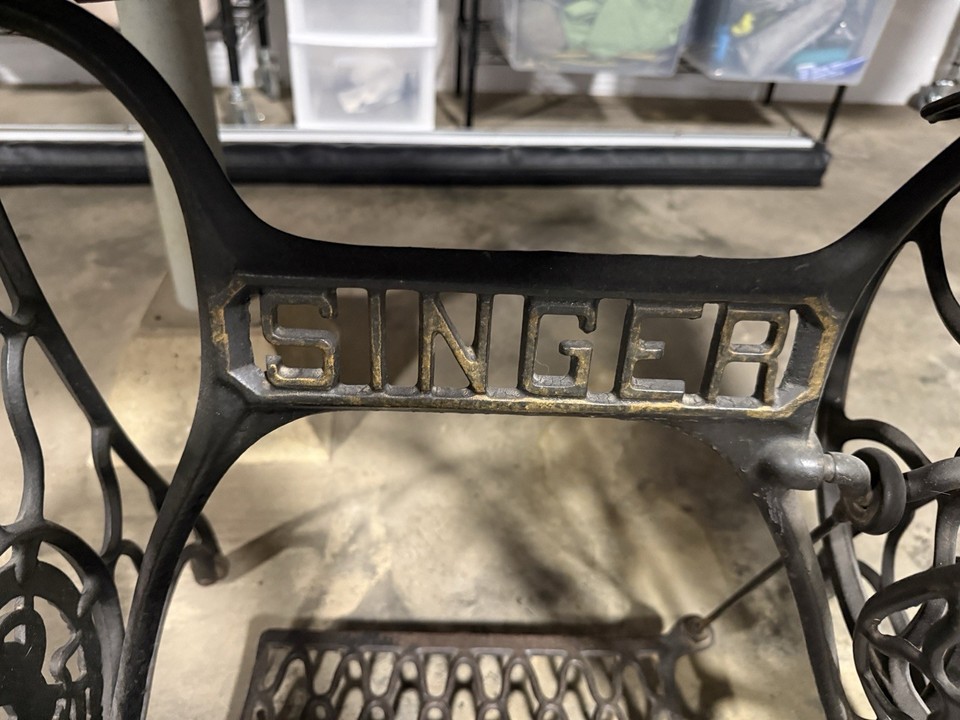 1902 Singer Model 27 Treadle Sewing Machine | eBay