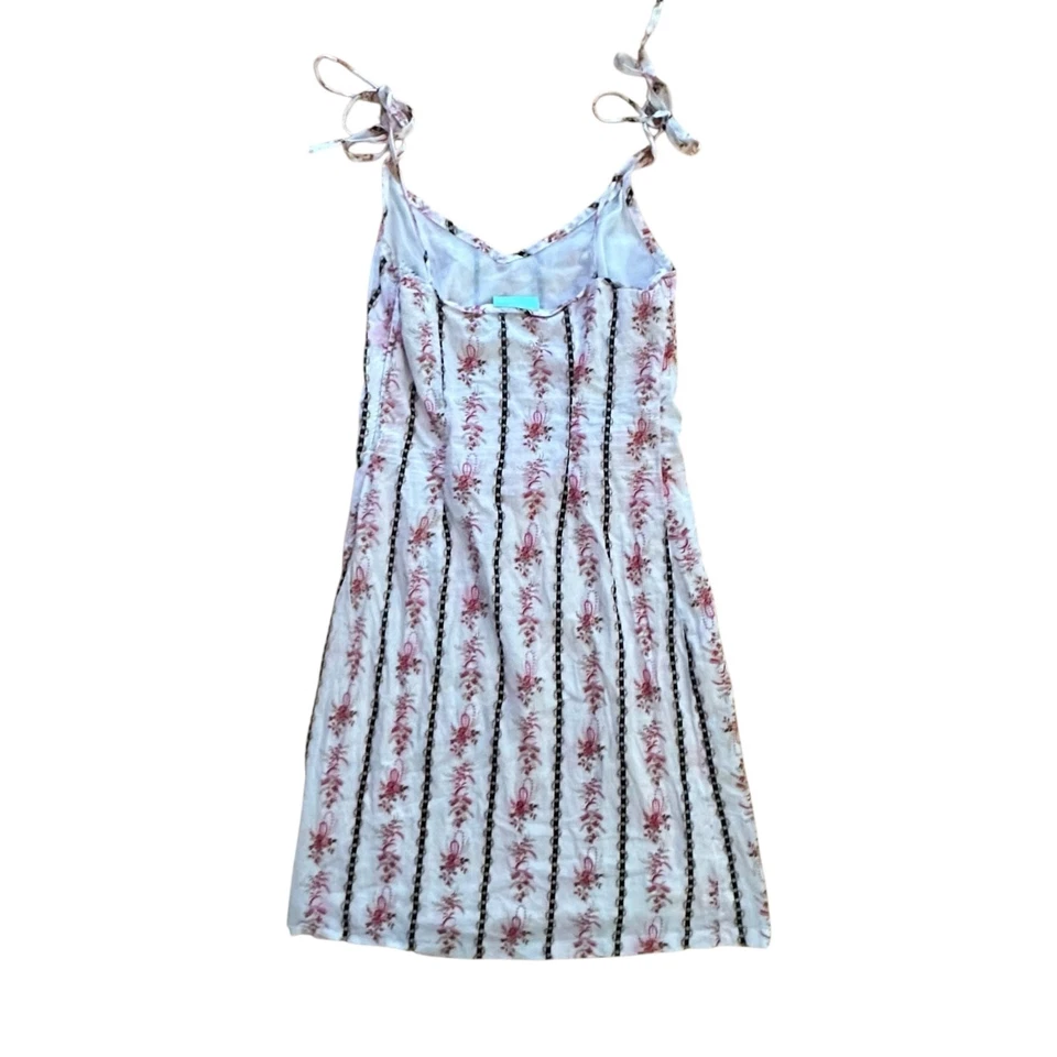 Delia’s Y2K Floral Tie-Strap Mini Dress | Cottagecore | Juniors S/M - Image 3 of 4