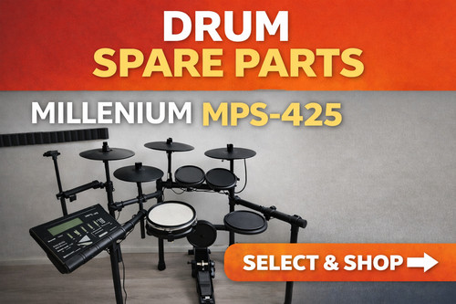 Millenium MPS-425 elektronisches Schlagzeug Ersatzteile | Rack, Pads, Becken Hardware