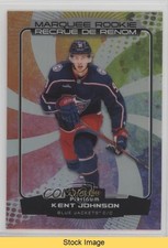 2022-23 O-Pee-Chee Platinum Rainbow Color Wheel Kent Johnson #206 READ 0k85