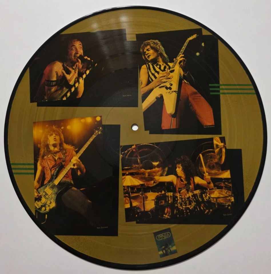 Quiet Riot Metal Health Picture Disc NM + Stickered PVC Sleeve 1983 - Image 2 of 4