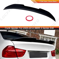 Trunk Spoiler Wing Lip PSM Style For 2006-2011 BMW 3 Series E90 323i 325i 328i